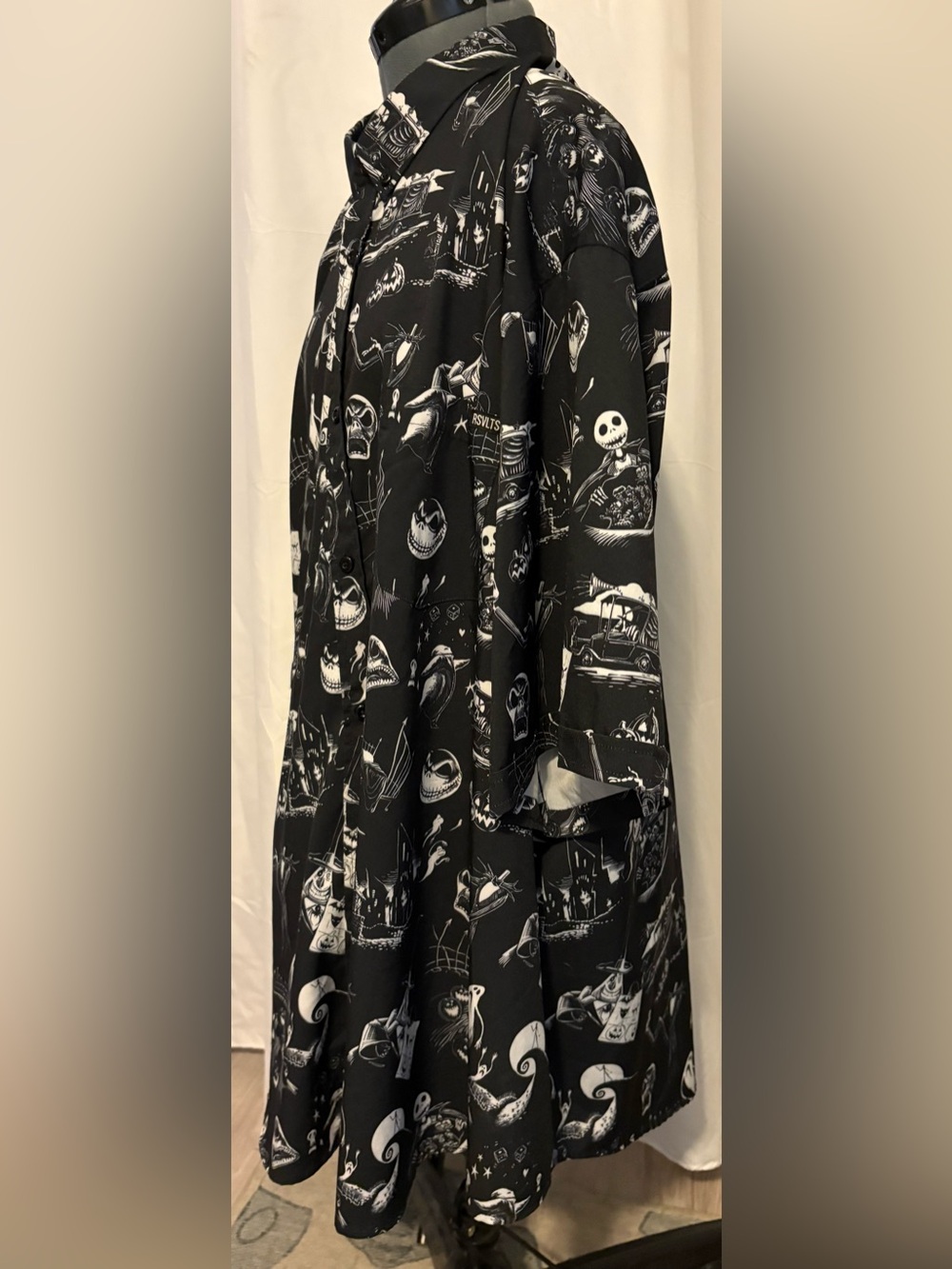 Disney RSVLTS Nightmare Before Christmas button down